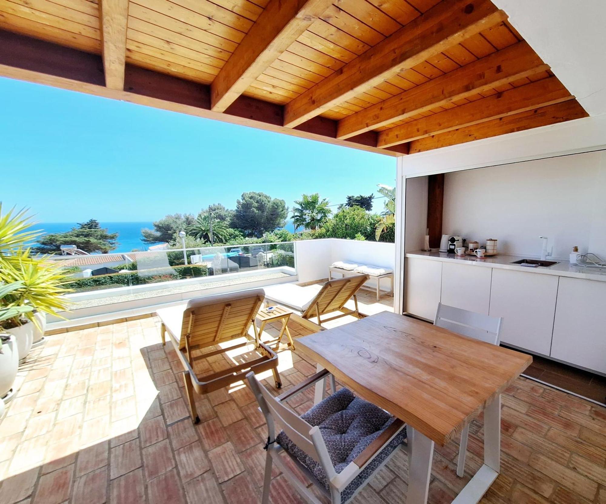 Romantik Villa Salema Esterno foto