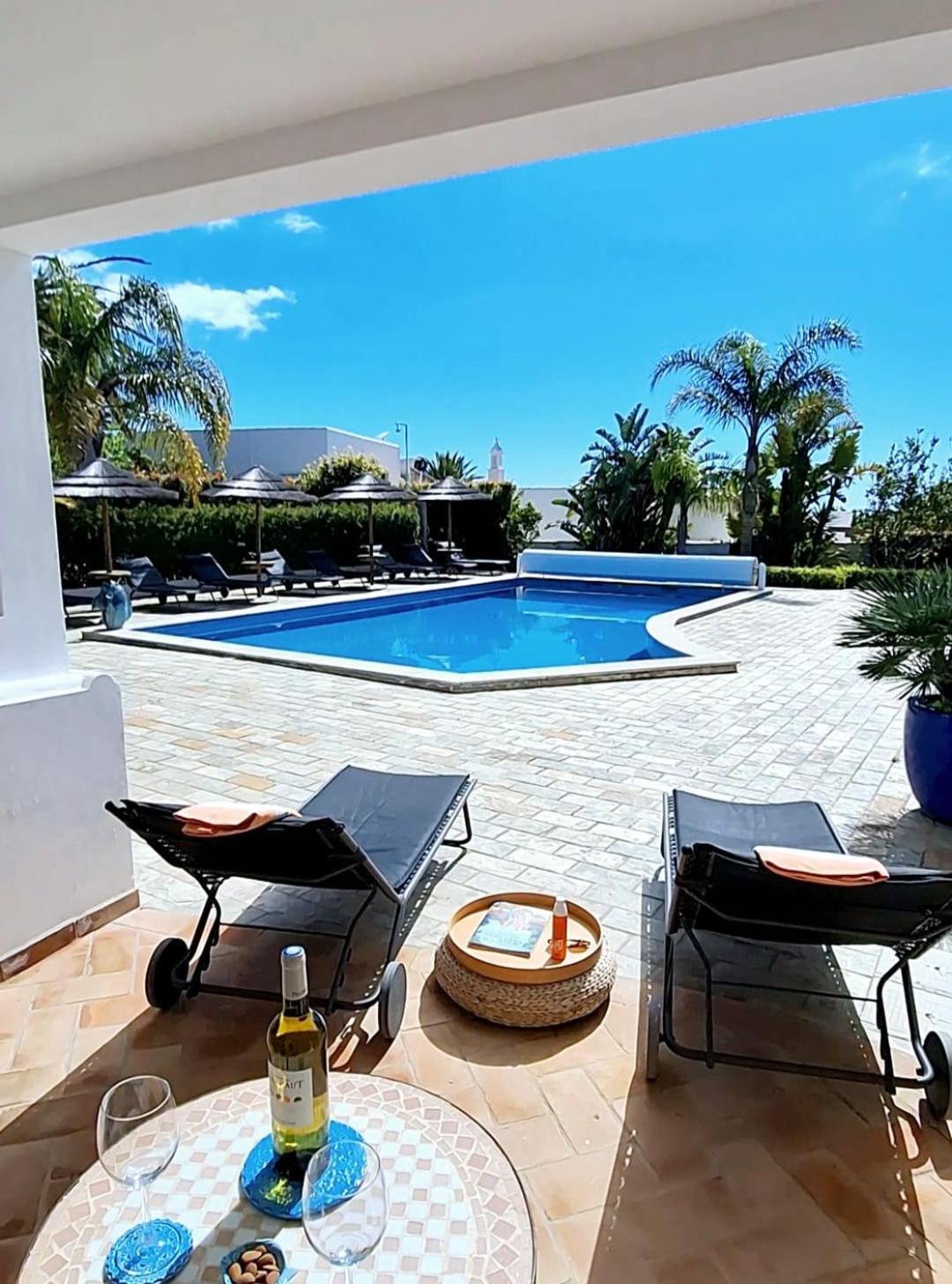 Romantik Villa Salema Esterno foto